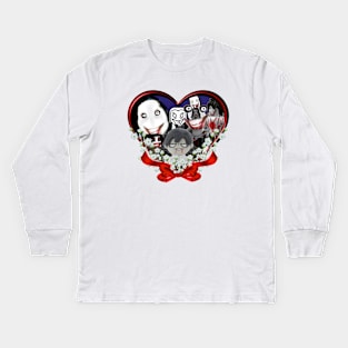 Jeff the killer Kids Long Sleeve T-Shirt